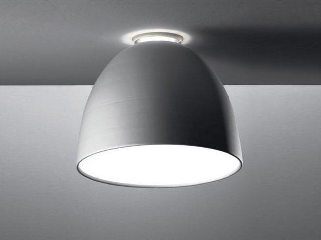 Direct-indirect light ceiling lamp | Nur Mini by Artemide
