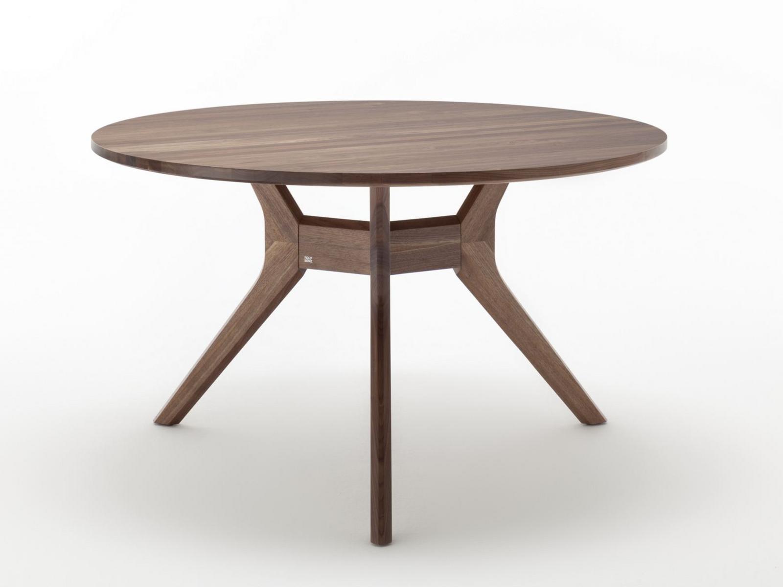 Round wooden dining table | 965 by Rolf Benz