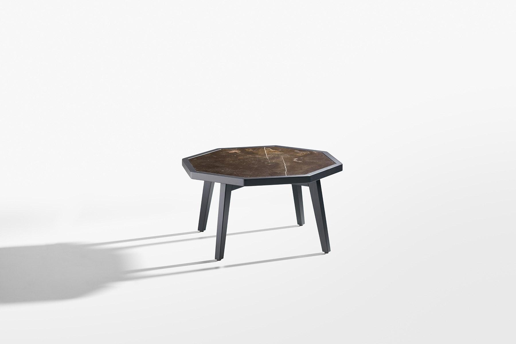 Octagonal marble coffee table | Otta by Potocco