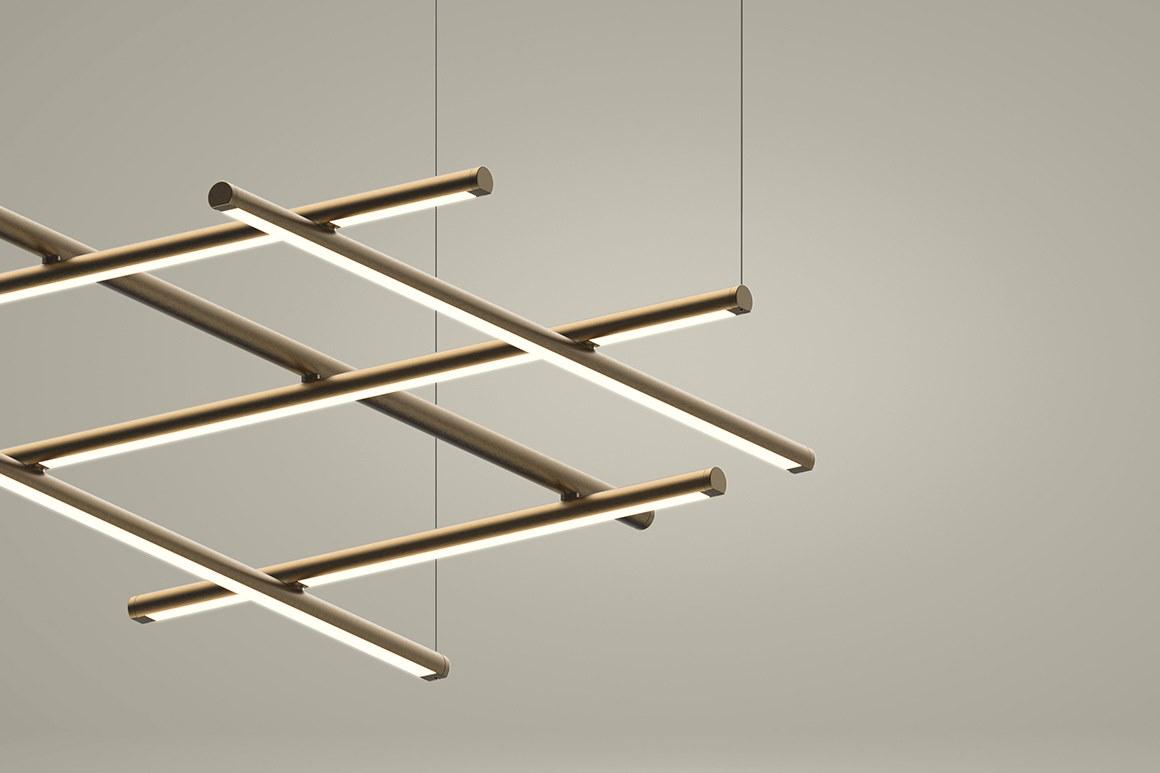 LED aluminium pendant lamp | Hilow by Panzeri