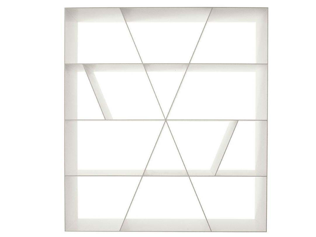 Open double-sided Corian® bookcase | Shelf X by B&B Italia
