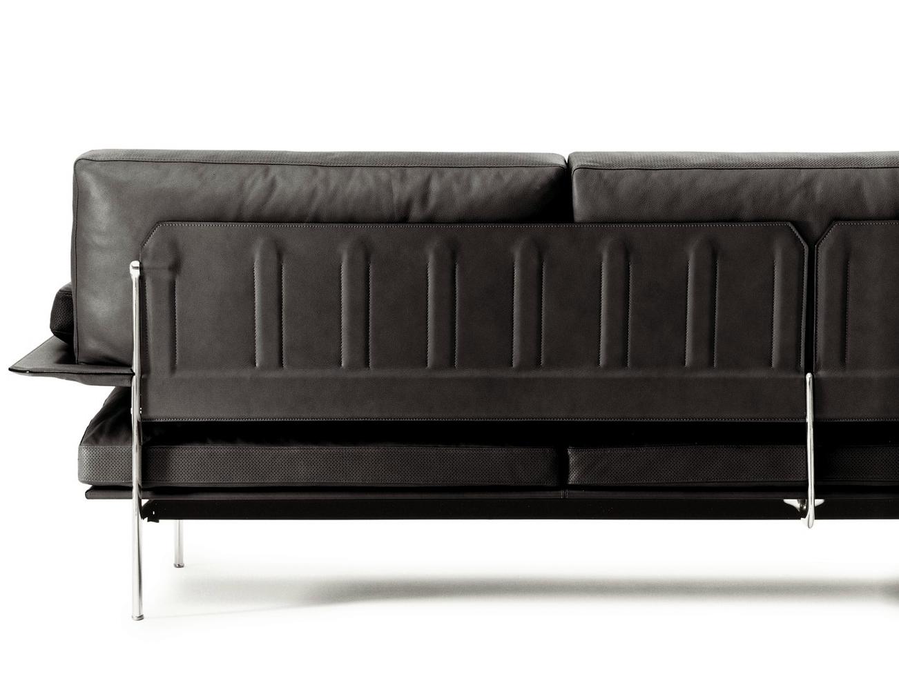 3 seater leather sofa | Diesis by B&B Italia