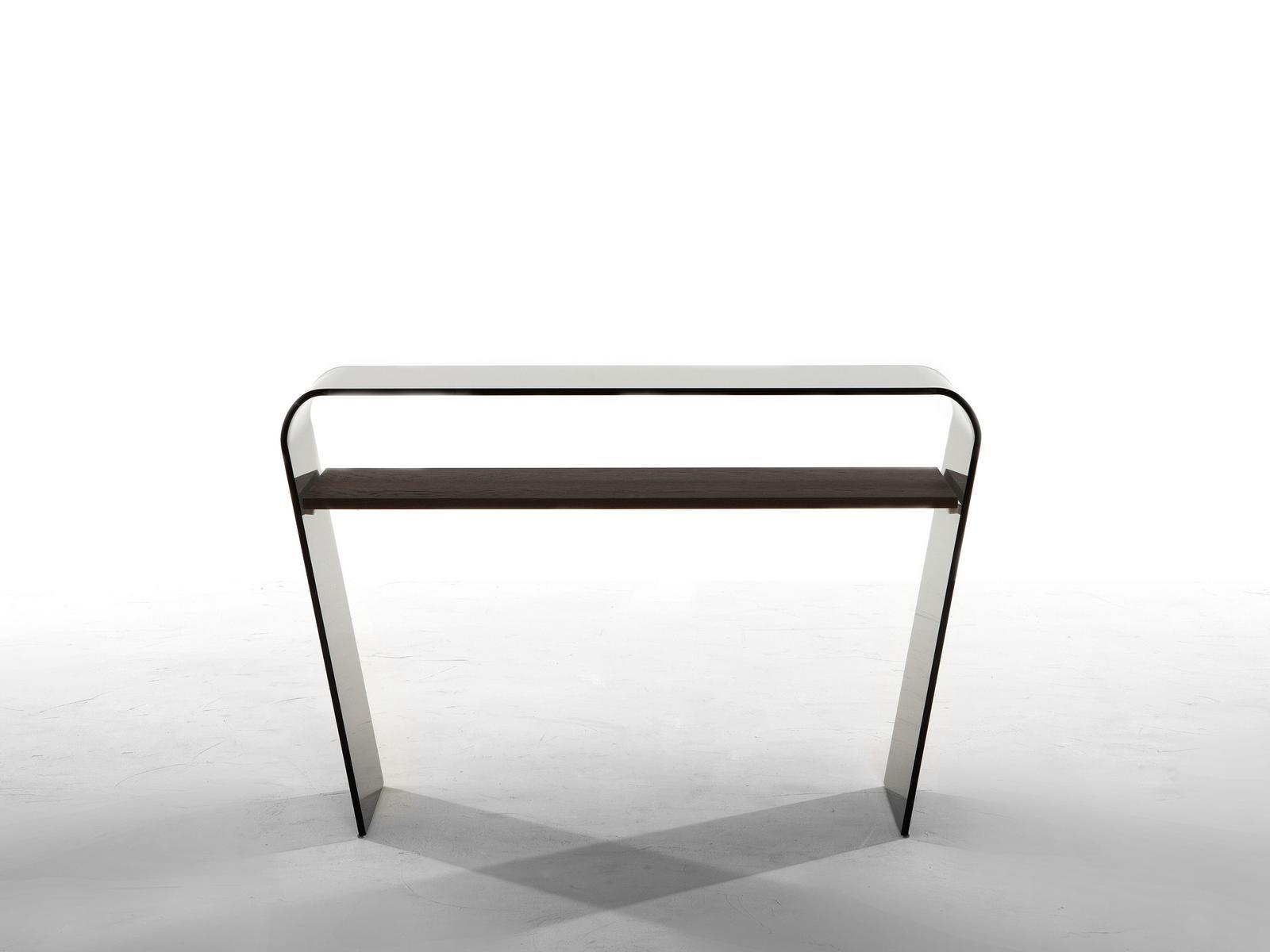 Rectangular glass coffee table | Amaranto by Tonin Casa