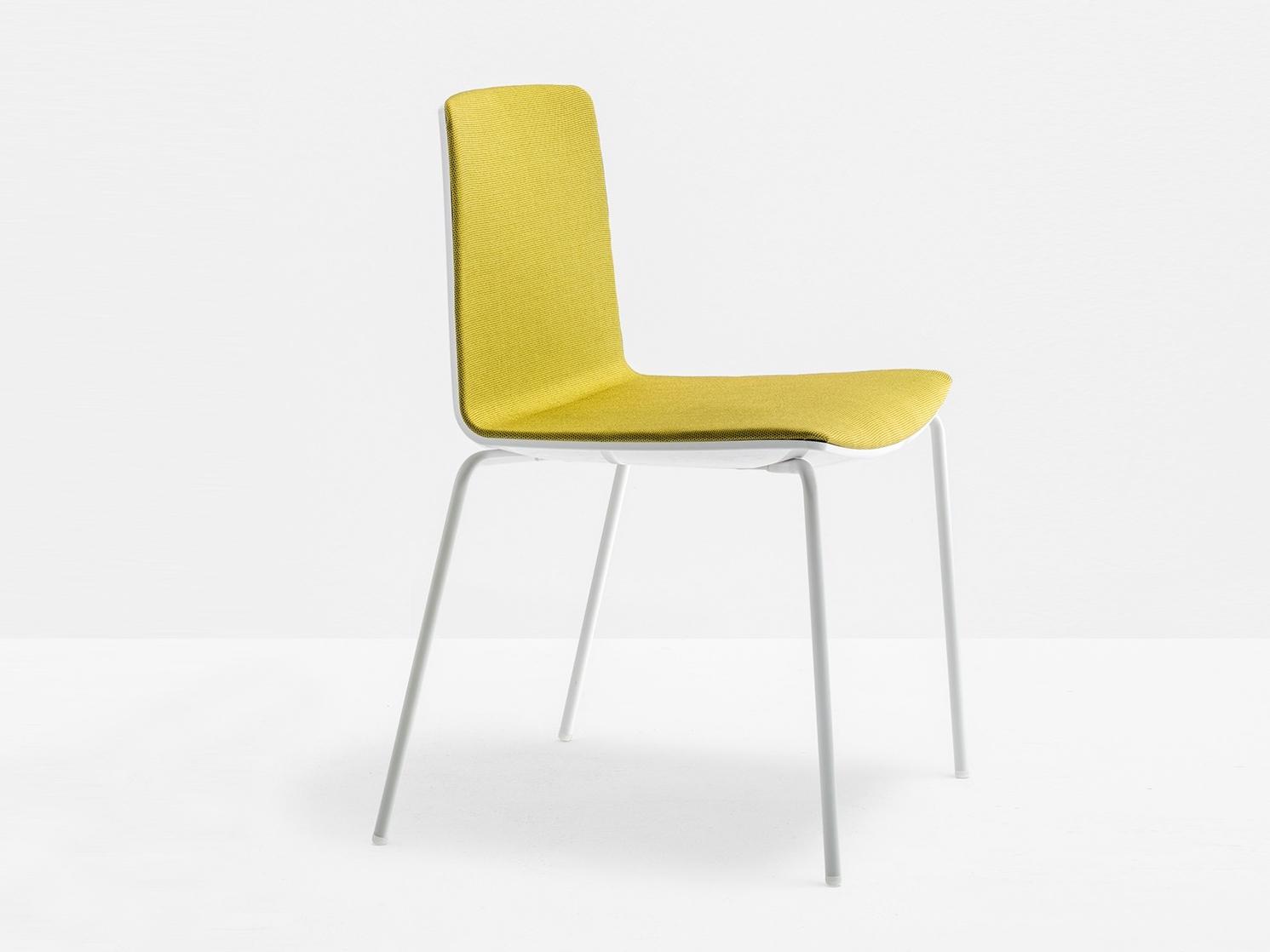 Upholstered stackable chair | Noa 725 by Pedrali