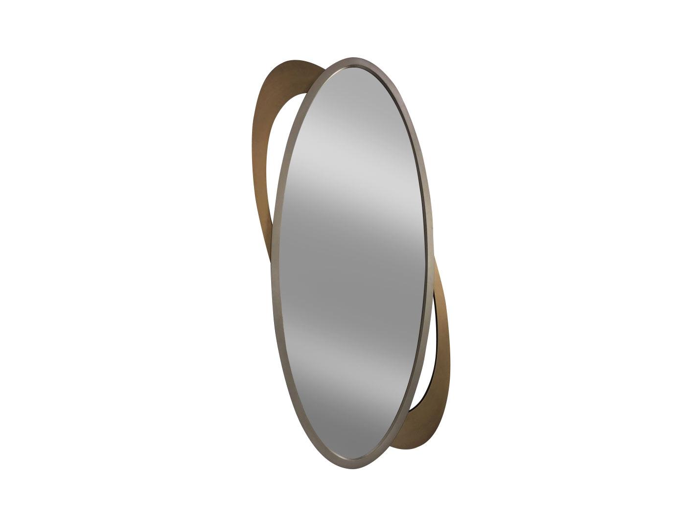 Oval wall-mounted mirror | Galassia by Reflex
