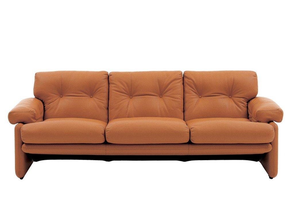 Leather sofa | Coronado by B&B Italia