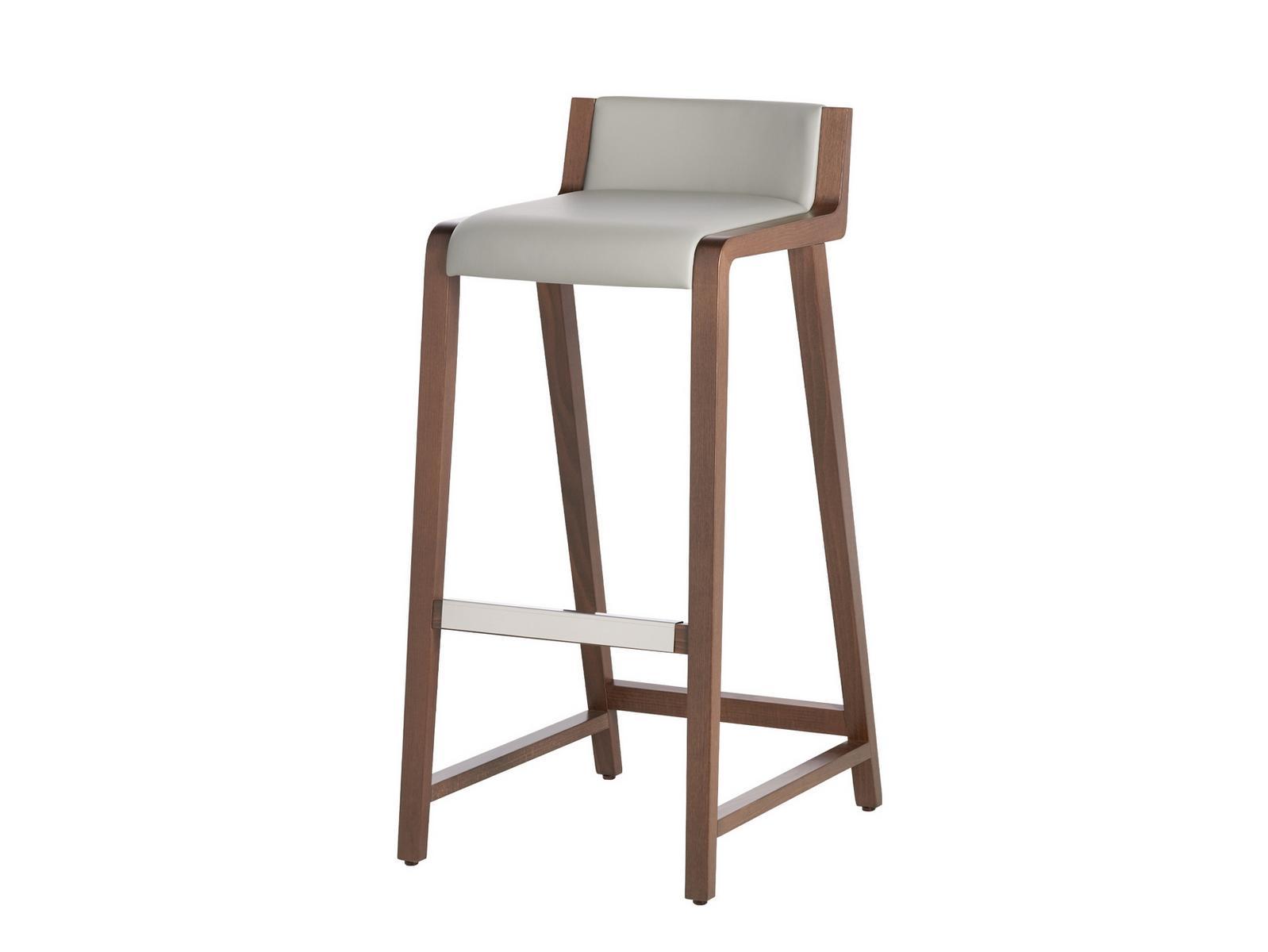 Stool with footrest | Linus by Potocco