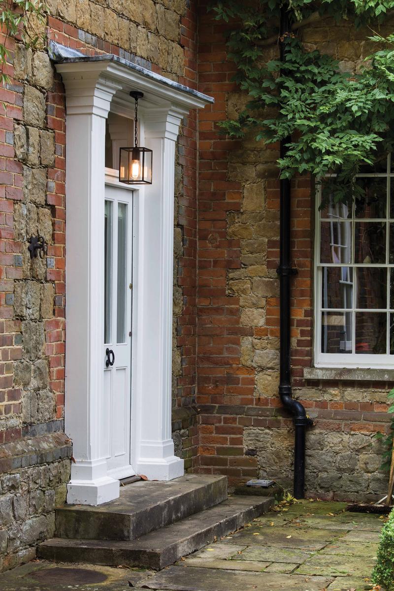 LED Glass and Stainless Steel outdoor pendant lamp | Homefield Pendant by Astro lighting