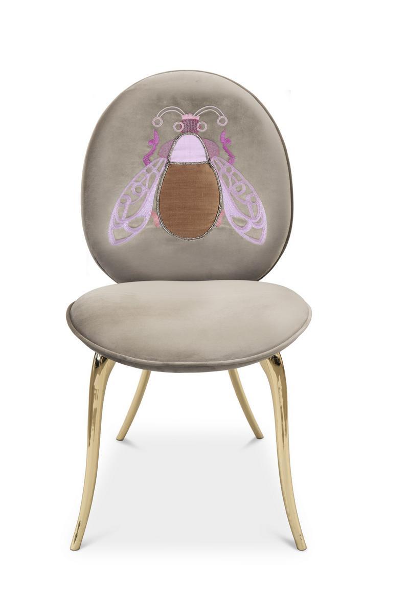 Fabric chair | Soleil by Boca Do Lobo