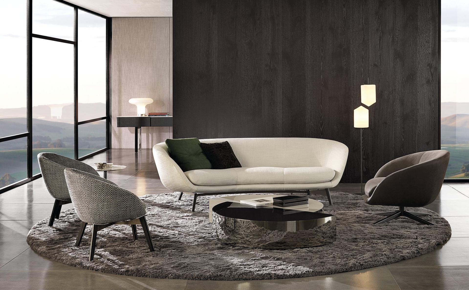 Armchair | Russell by Minotti