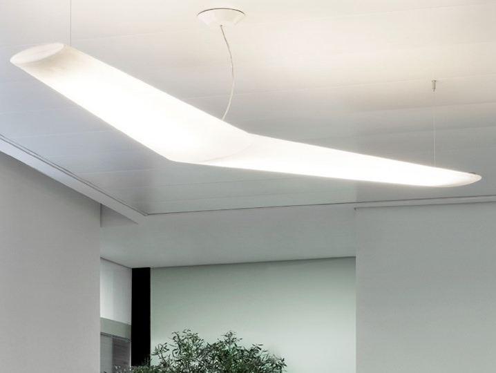 Direct light fluorescent pendant lamp | Mouette Symmetric by Artemide