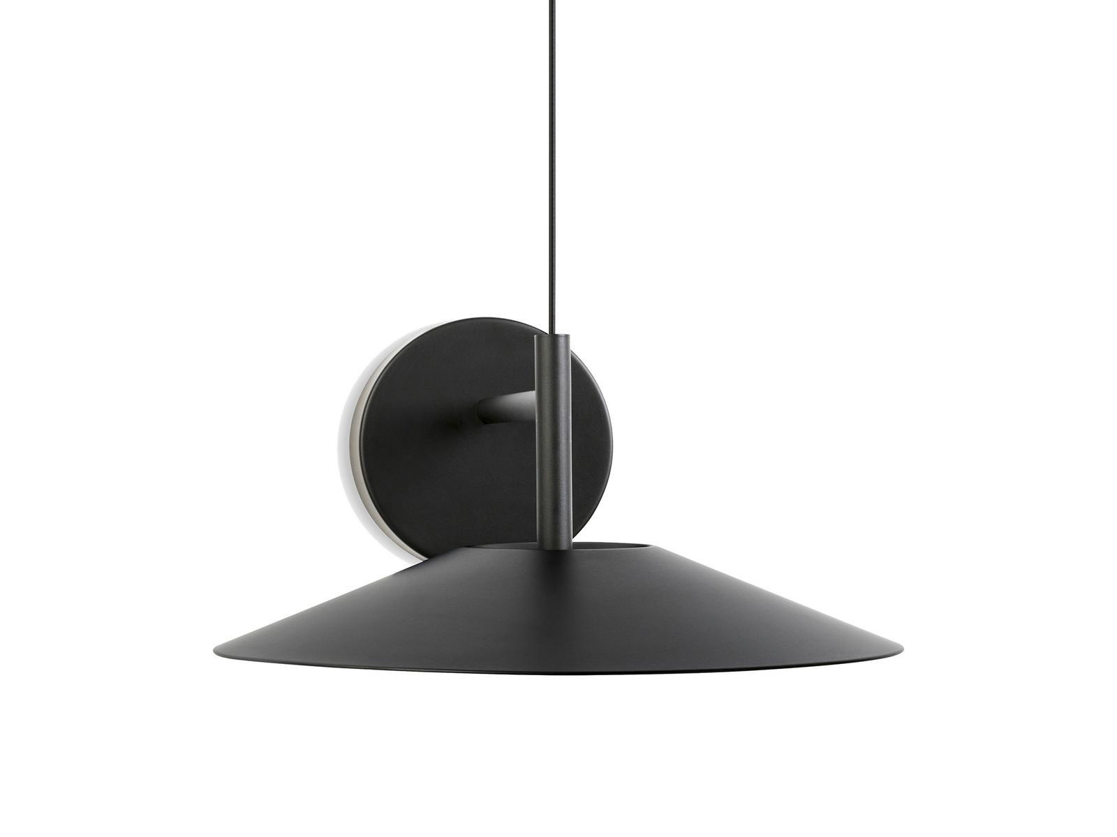 LED direct light steel wall lamp with fixed arm | H by Leds C4