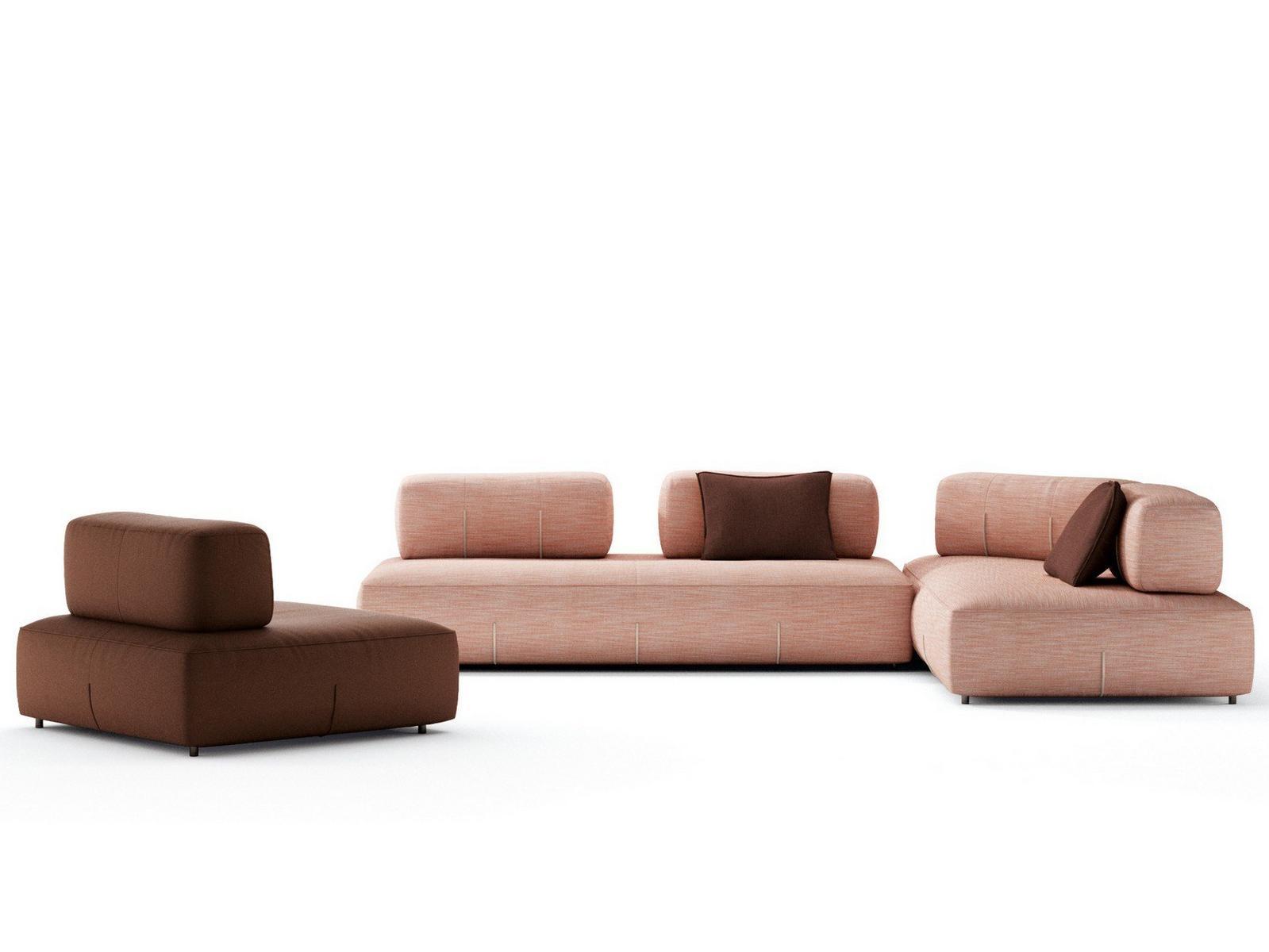 Sectional modular sofa | Bresso by Nicoline