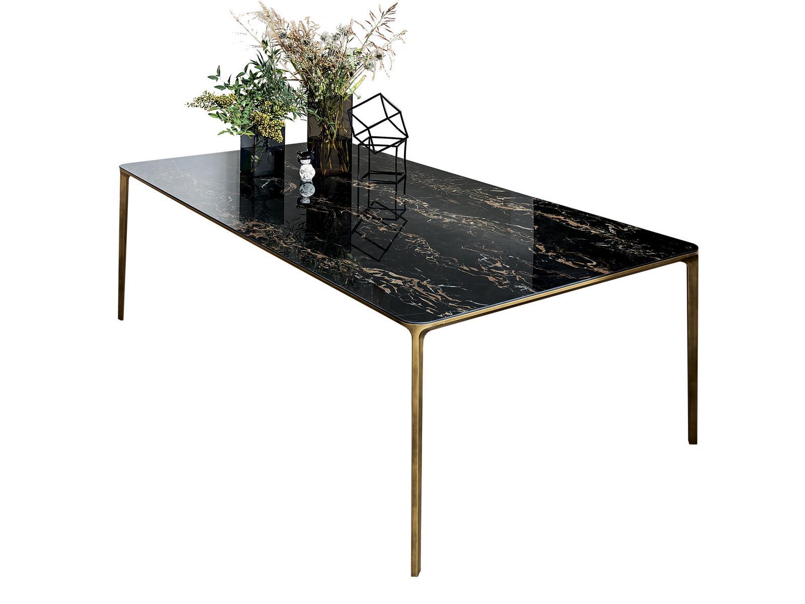 Rectangular ceramic table | Slim Rectangular by Sovet
