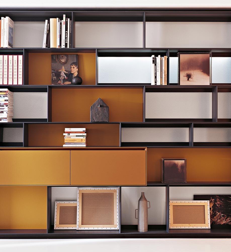 Open sectional bookcase | Flat.c by B&B Italia