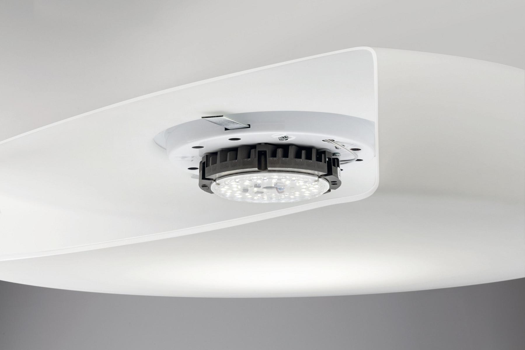 Satin glass wall lamp / ceiling lamp | Sogno Pp by Vistosi