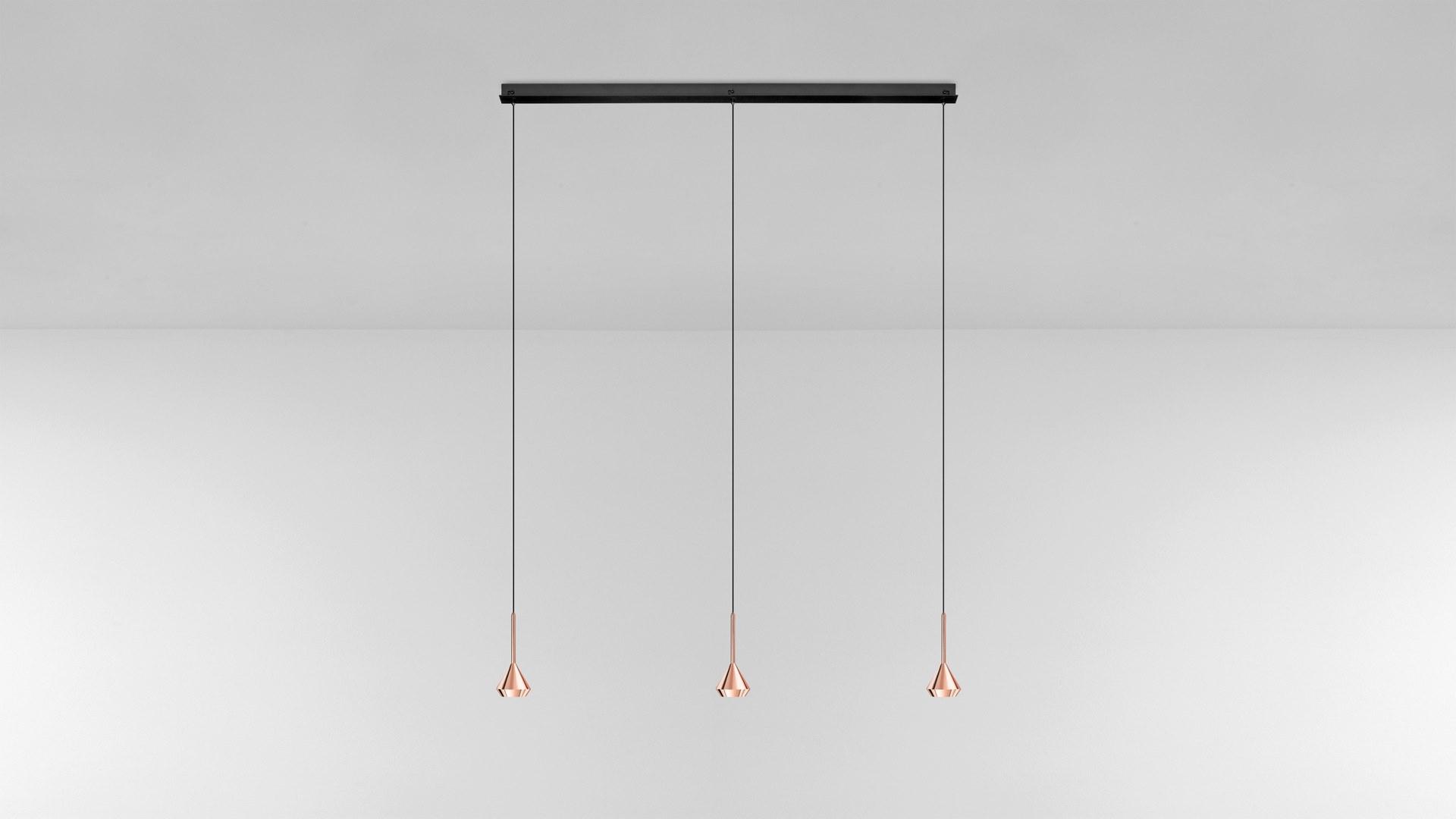 LED aluminium pendant lamp | Spin 3 Surface by Arkoslight