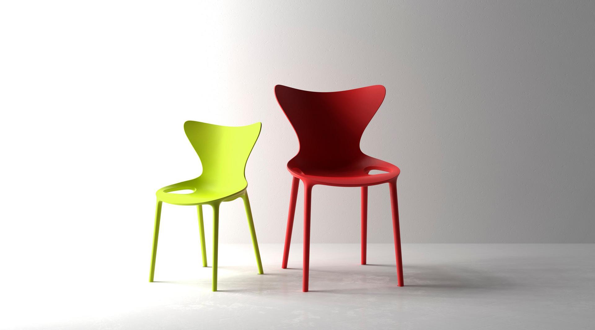 Polypropylene kids chair | Love by Vondom