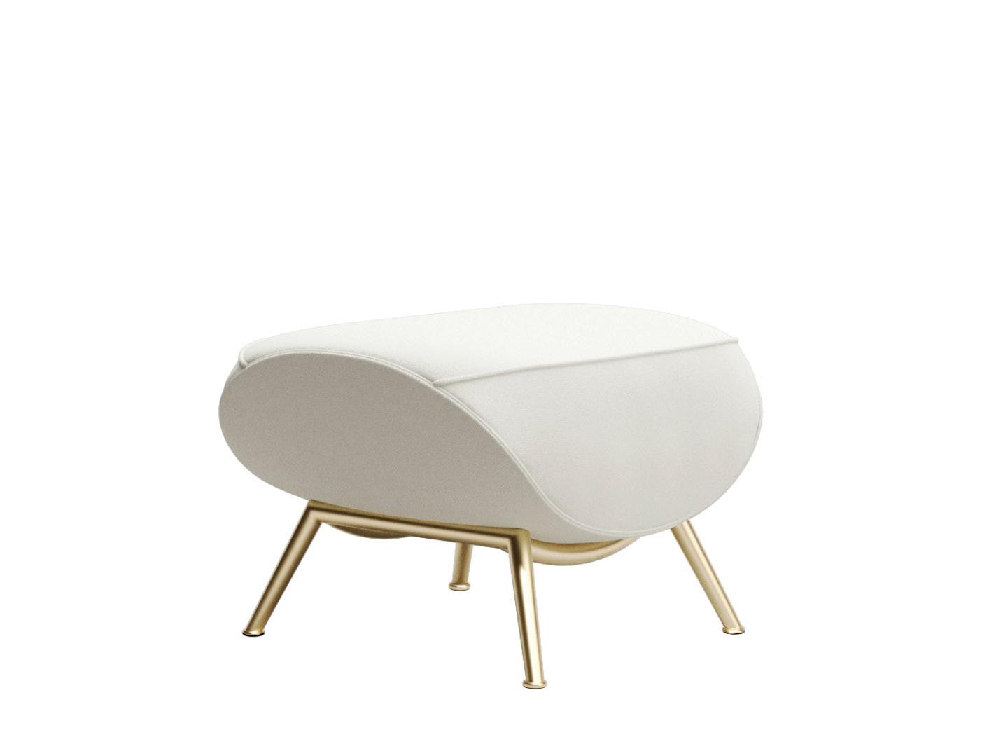 Upholstered pouf | Marion by Volpi