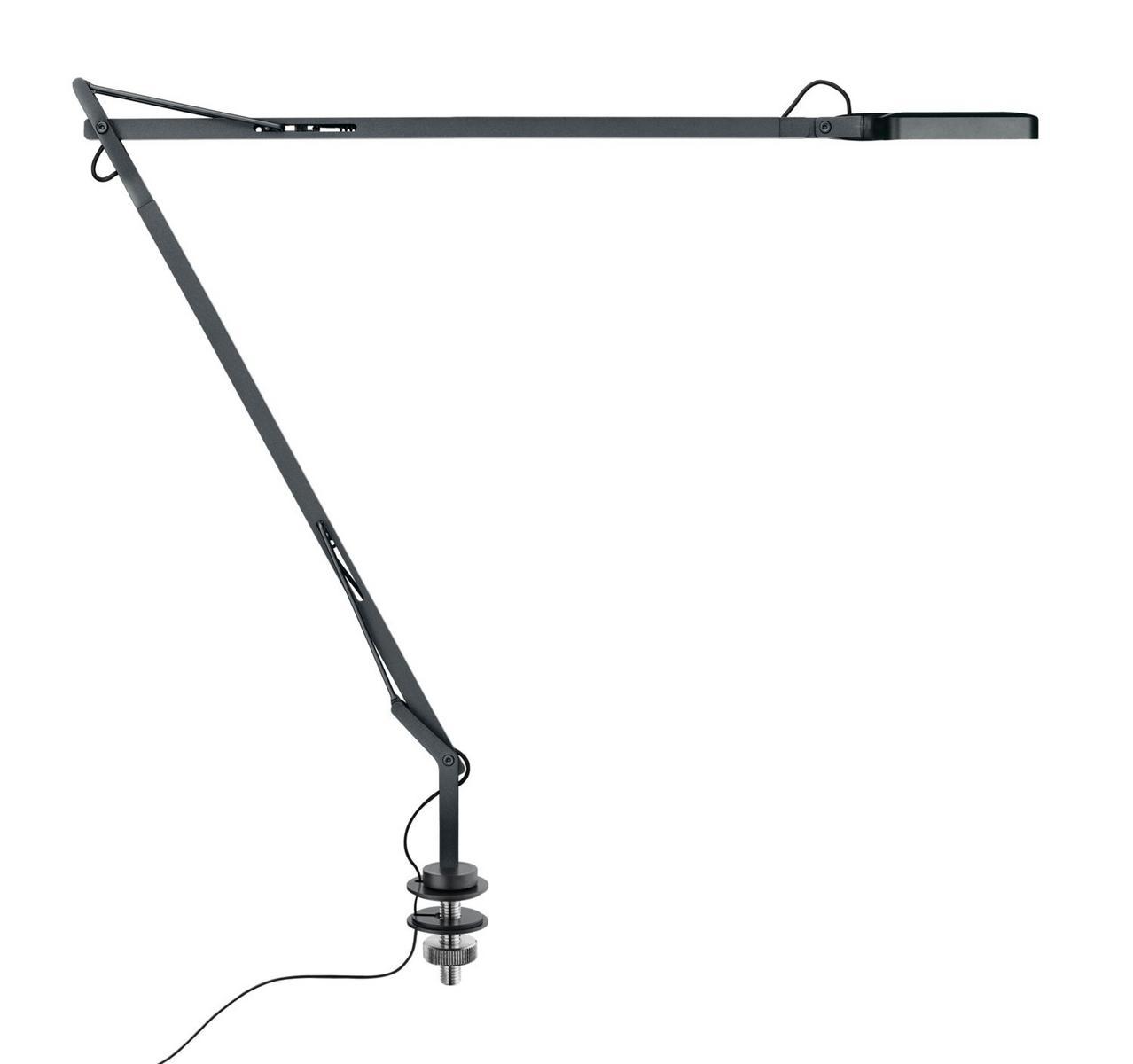 LED direct light with swing arm table lamp | Kelvin Led by Flos