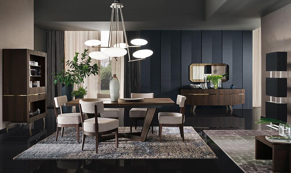 Veneer living room set | Accademia by ALF Italia