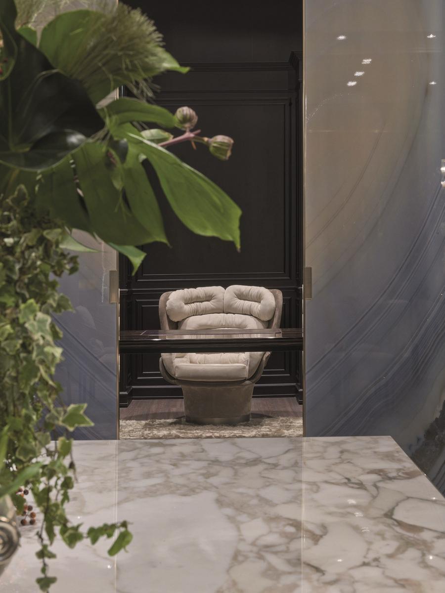 Metal executive chair | Elda Office by Longhi