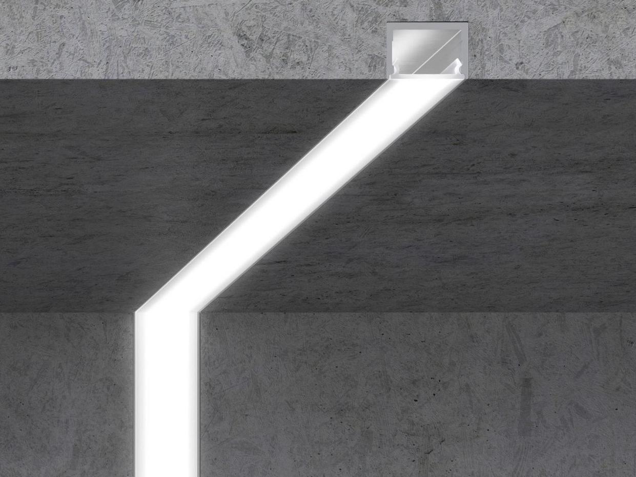 Aluminium linear lighting profile for LED modules | Profil 10 by Olev