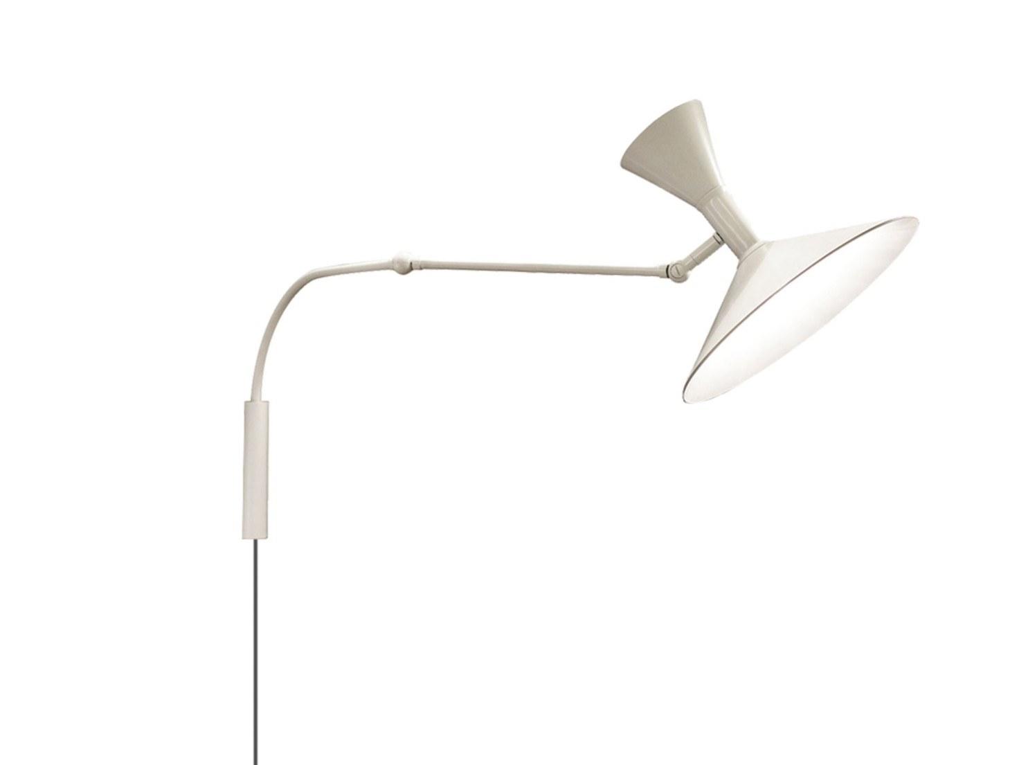 Adjustable aluminium wall lamp | Mini Lampe De Marseille by Nemo