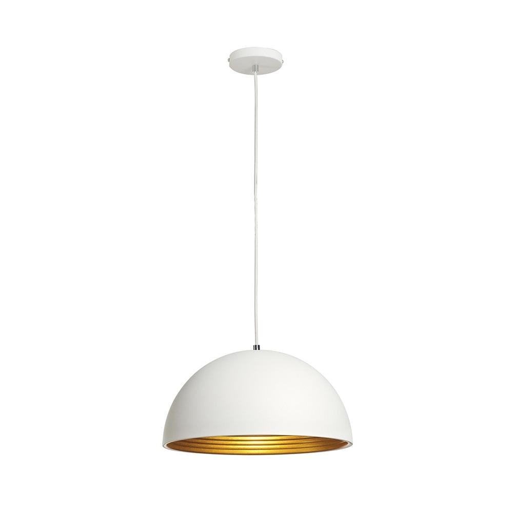 Plastic pendant lamp with dimmer in a contemporary style | Forchini by SLV