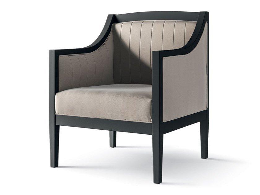 Fabric easy chair with armrests | 5912 - 6012 by Carpanese home