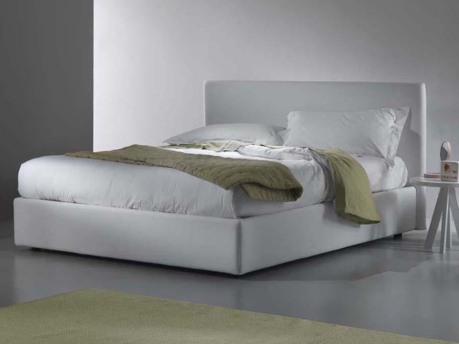 Fabric bed with upholstered headboard | Reboot by Dorelan