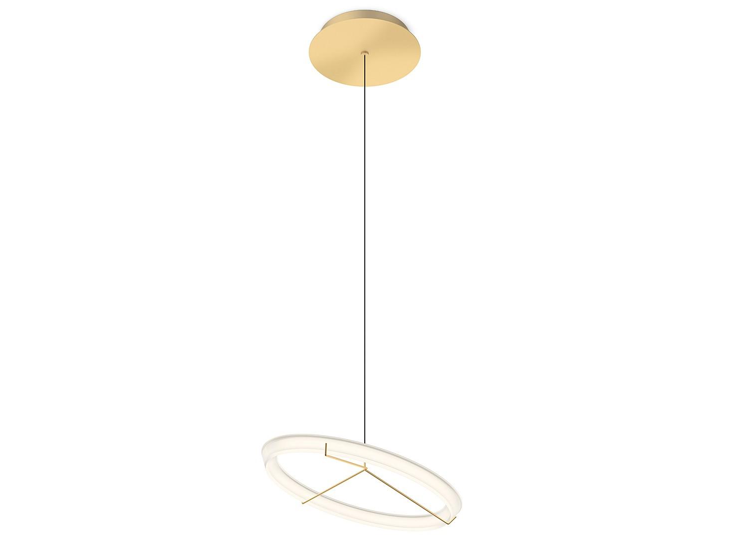 LED steel pendant lamp | Halo Jewel 2350_2351 by Vibia