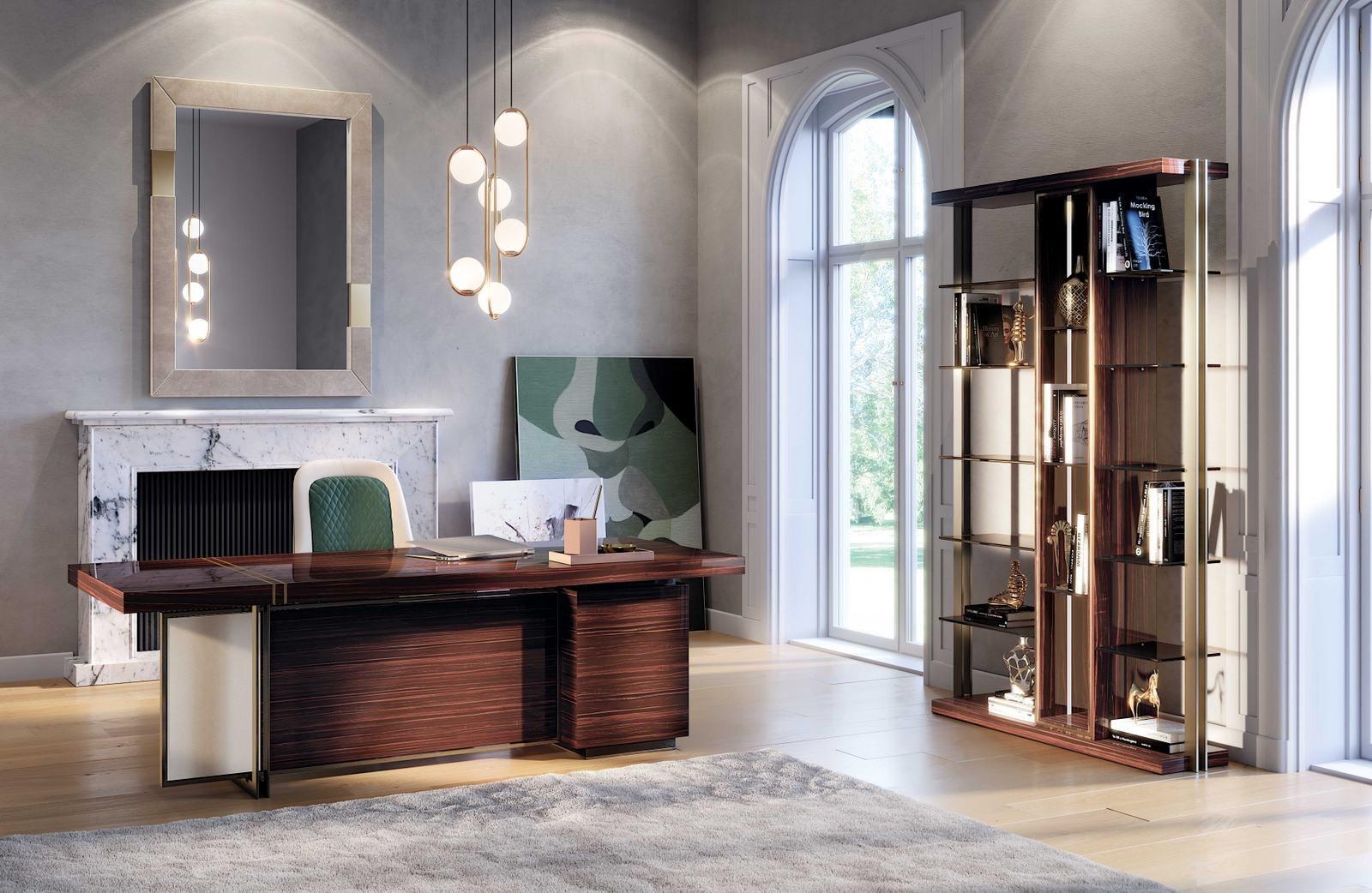 Open wall-mounted wooden bookcase | Biblo by Capital Collection