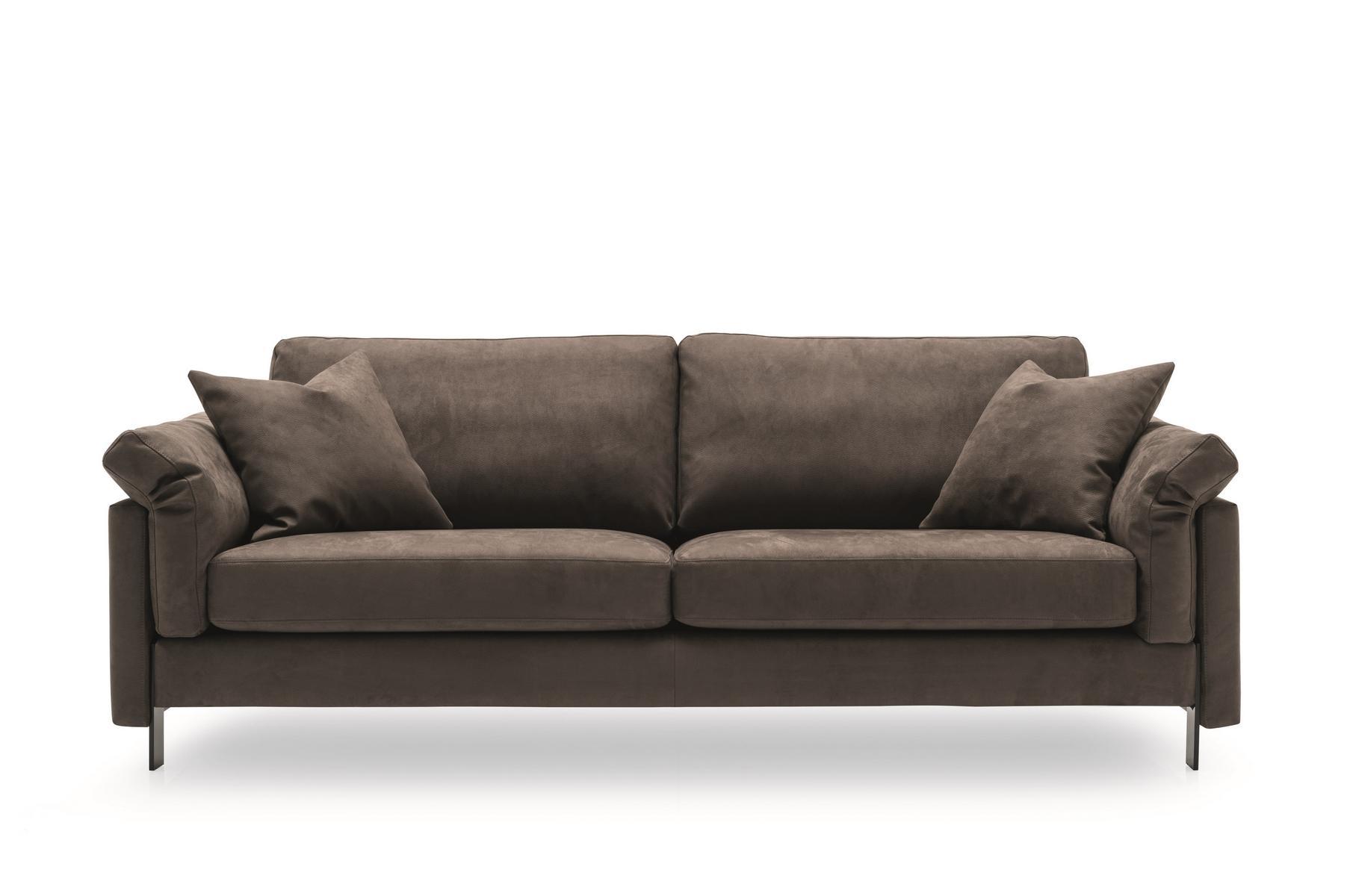 Fabric sofa with chaise longue | Meridien by Calligaris