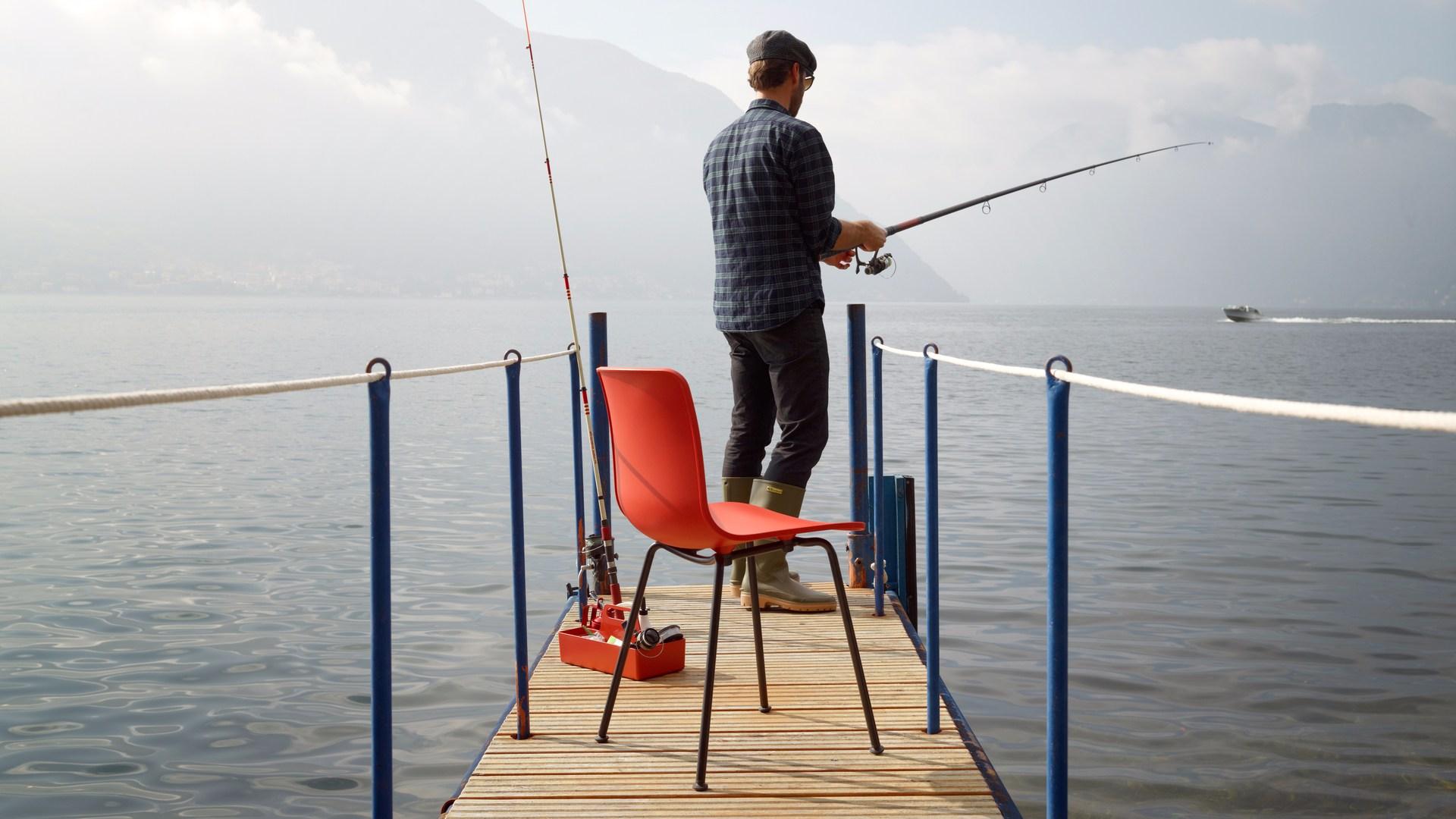 Polypropylene chair | Hal Tube by Vitra