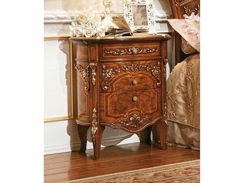 Rectangular bedside table with drawers | Reggenza Luxury by Barnini Oseo