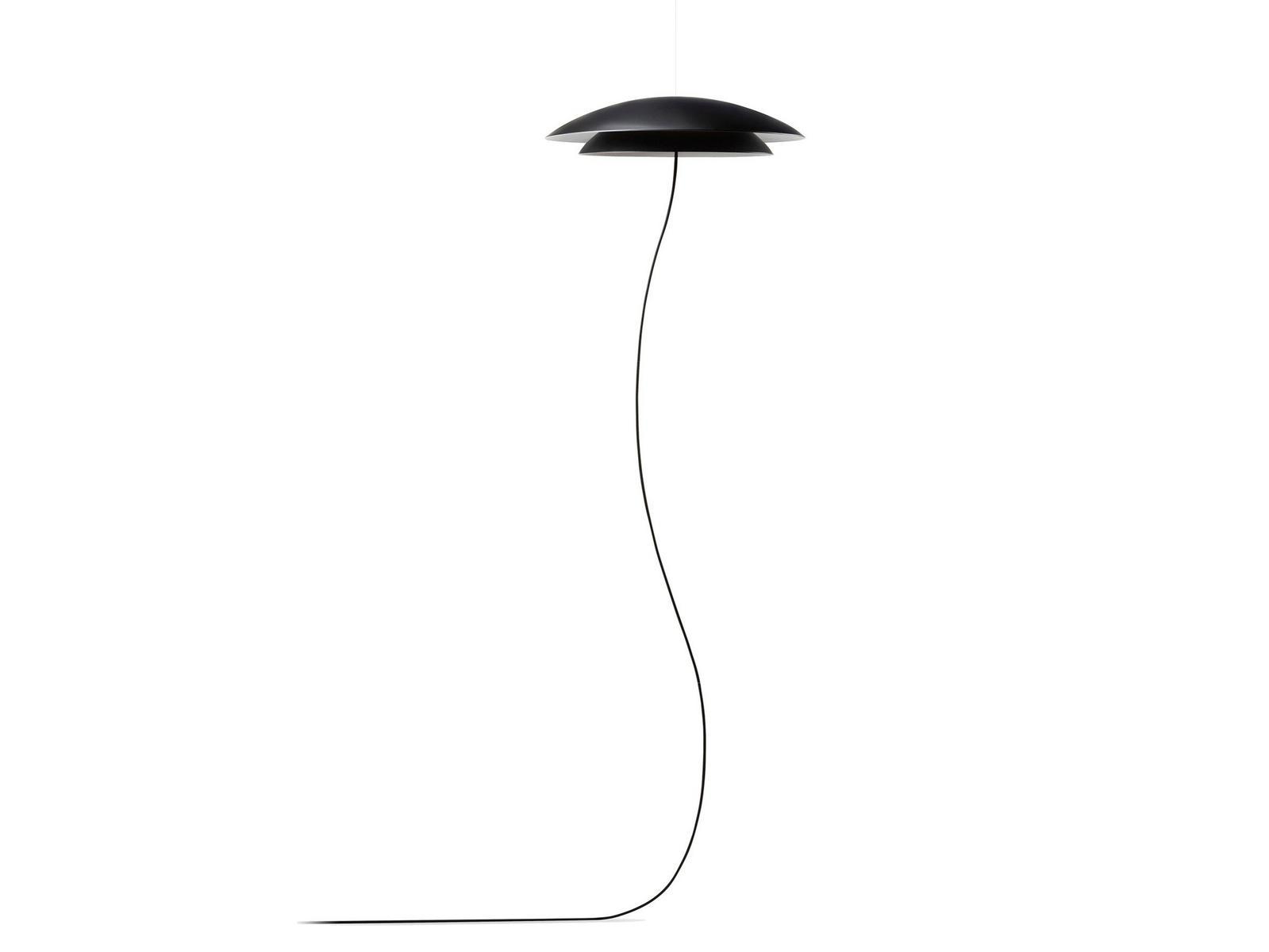 LED steel floor lamp | Noway by Leds C4