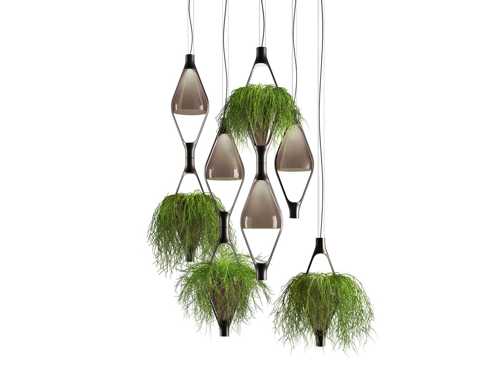 LED glass pendant lamp | Viceversa by Kundalini