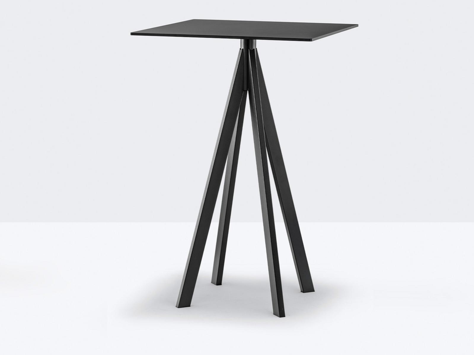 Square high table | Arki-base Ark4h105 by Pedrali