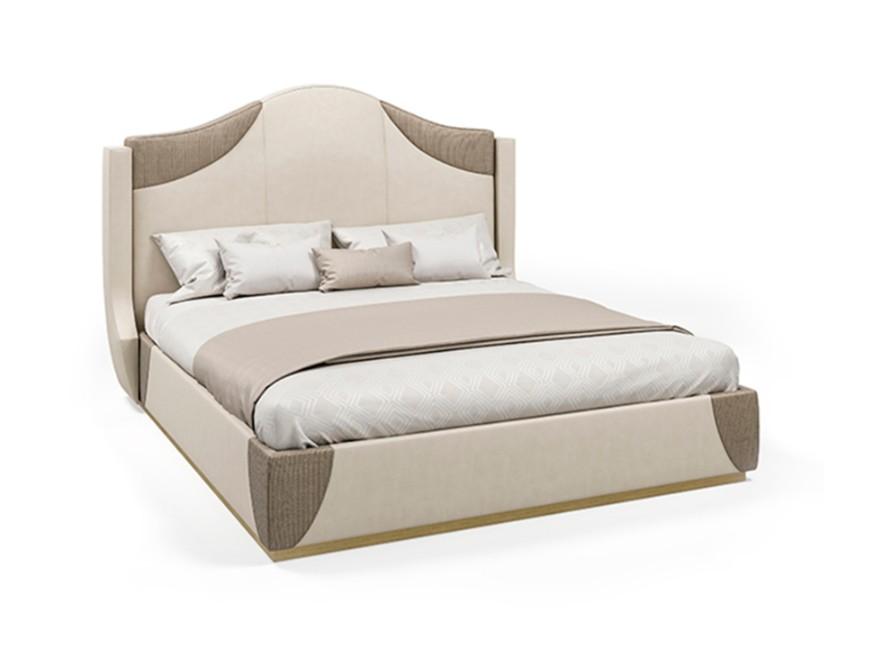 Upholstered fabric double bed | Pr.52 by Stella del Mobile