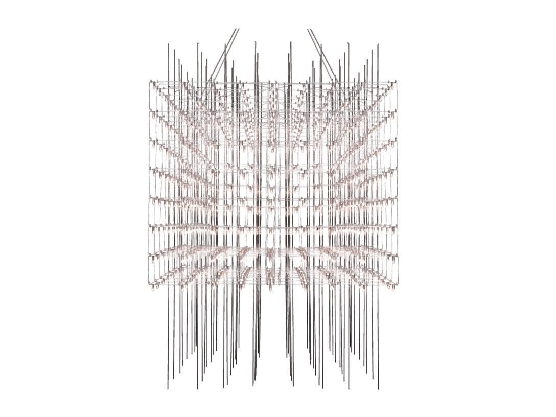 LED direct-indirect light metal pendant lamp |  by Baxter