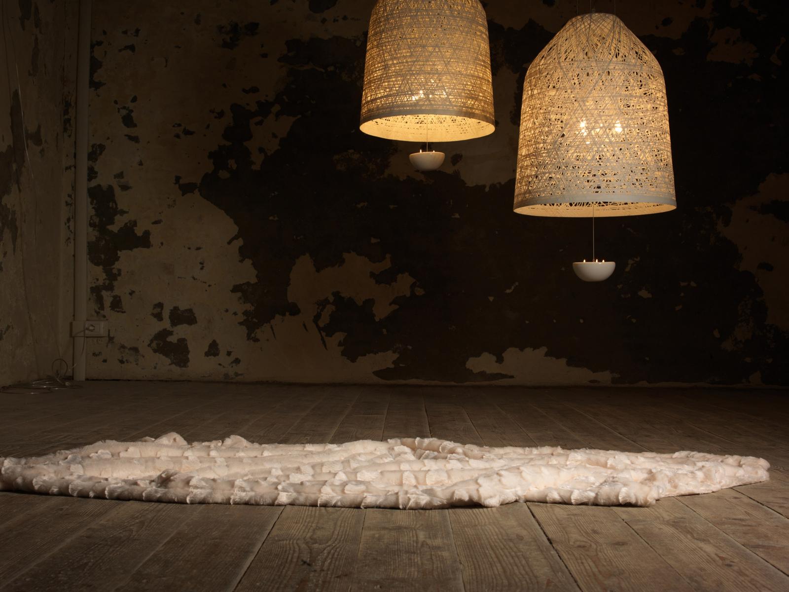 Cocoon resin pendant lamp | Blackout by Karman