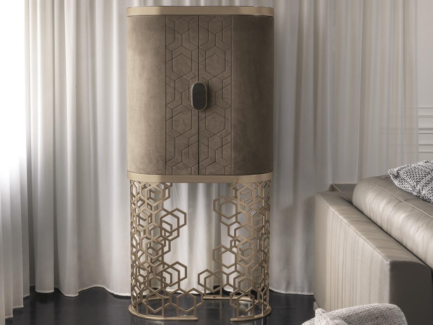 Metal bar cabinet | Mini Beverly by Longhi