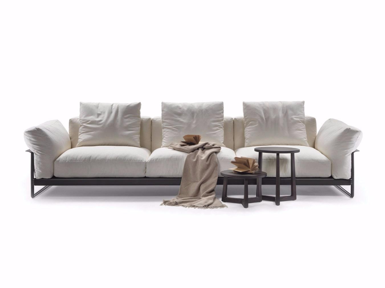 3 seater fabric sofa | Zeno Light by Flexform
