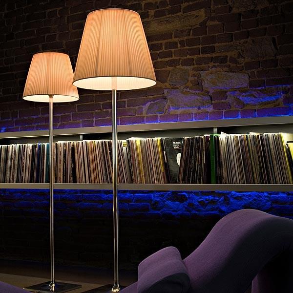 Polycarbonate floor lamp | Ktribe F by Flos