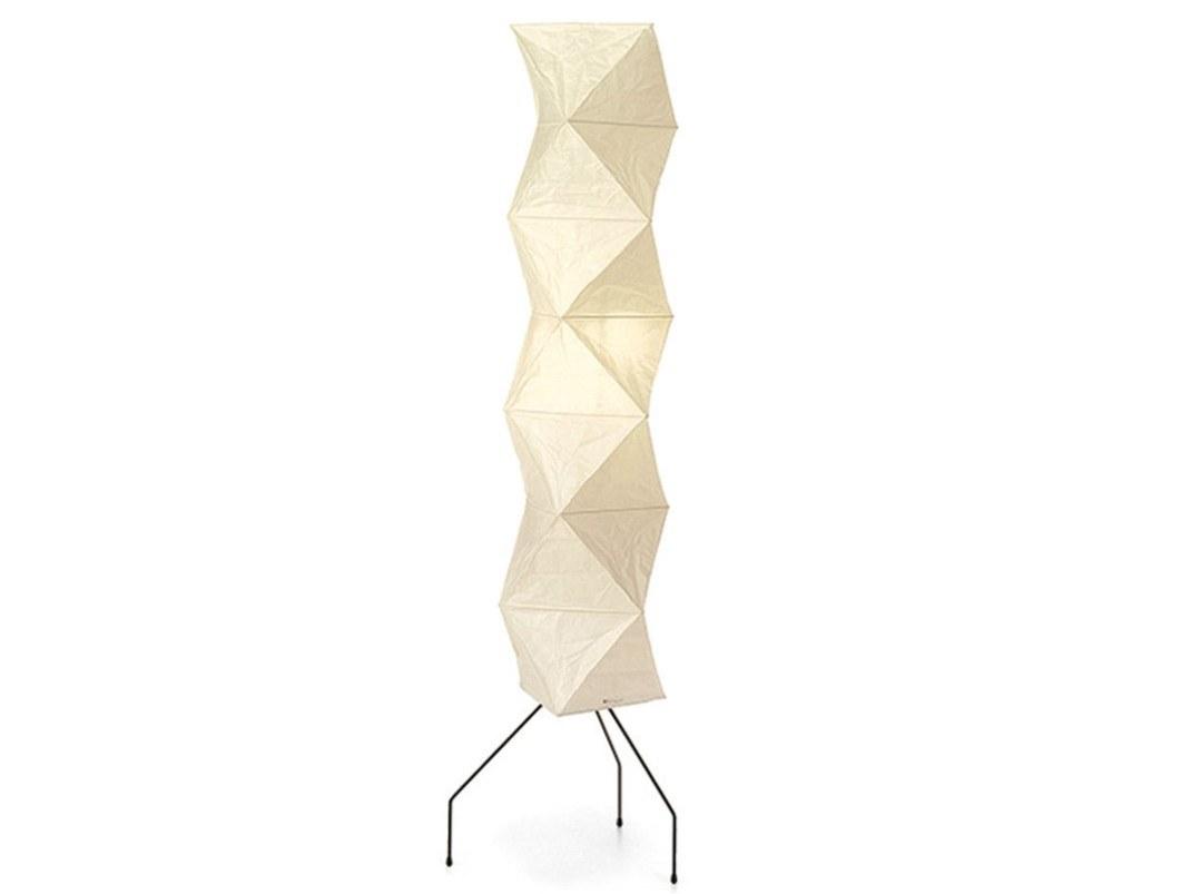 Japanese paper floor lamp | Akari Uf4-l8 by Vitra