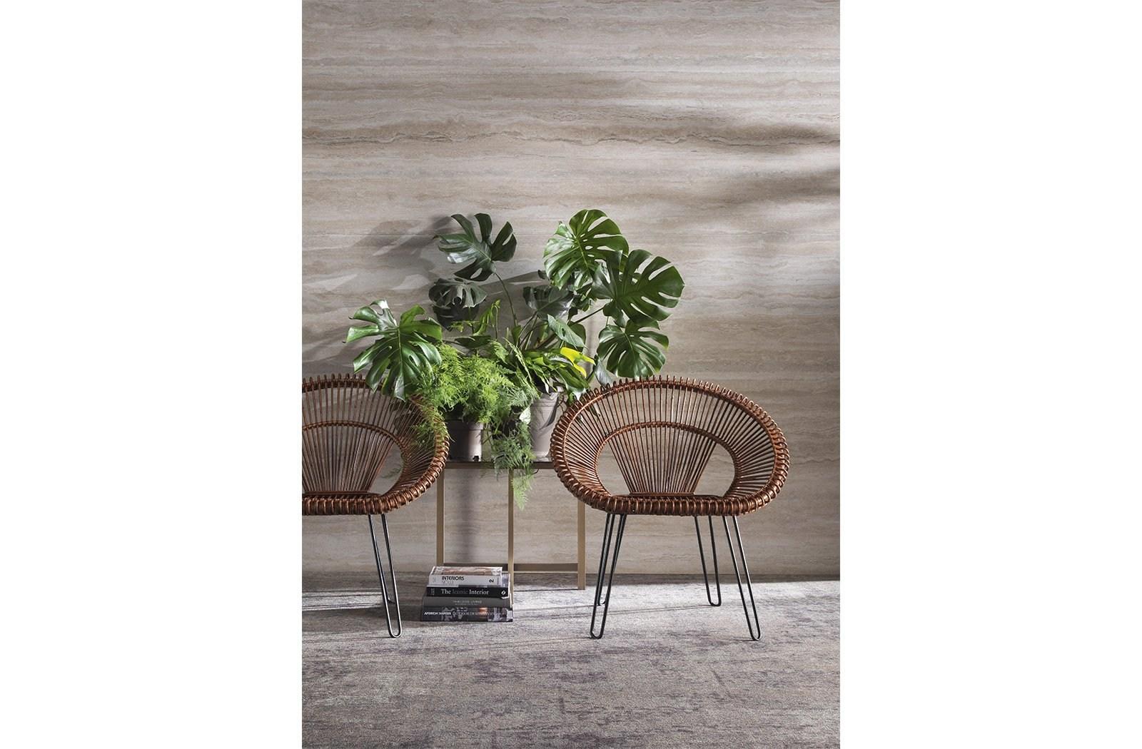 Rattan easy chair | Nest by Gianfranco Ferre Home