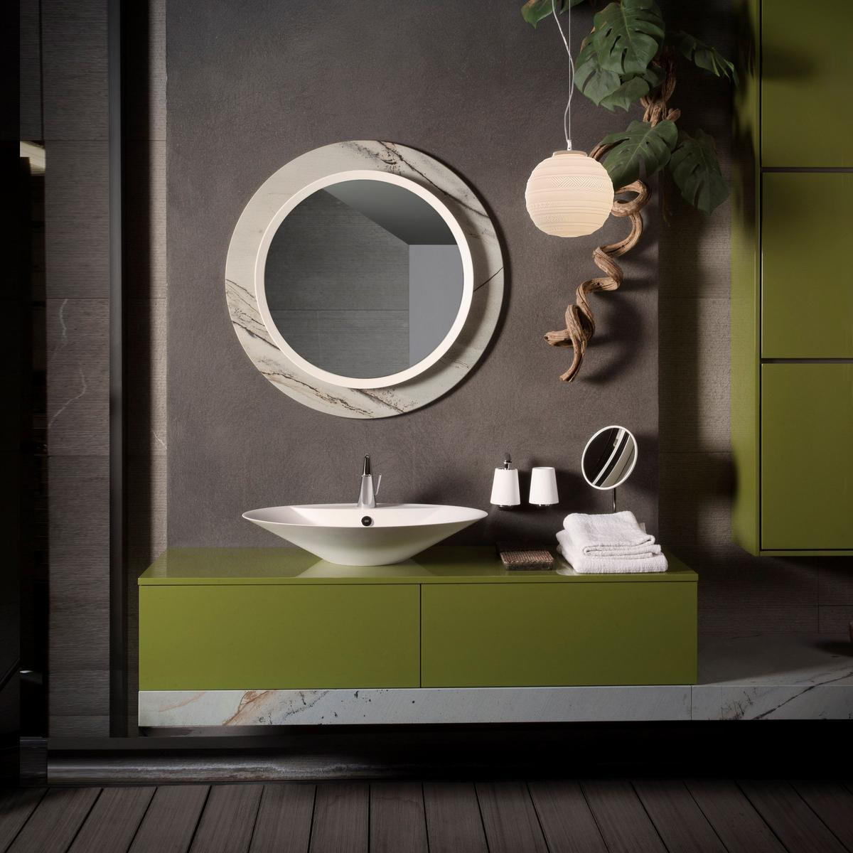 Satin glass pendant lamp | Braille by Karman