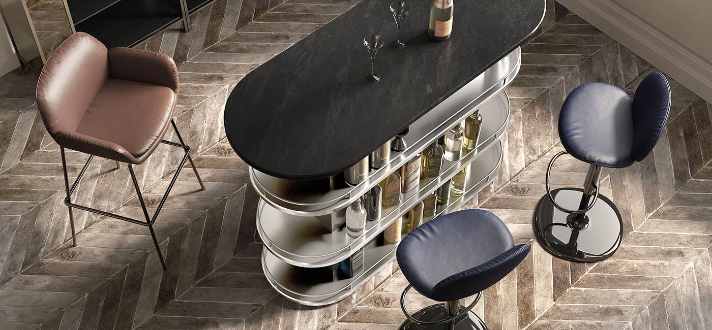 Bar cabinet | Skyline by Natuzzi Italia