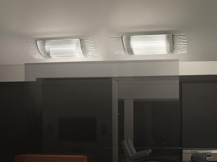 Glass ceiling light | Diadema Pl by Vistosi